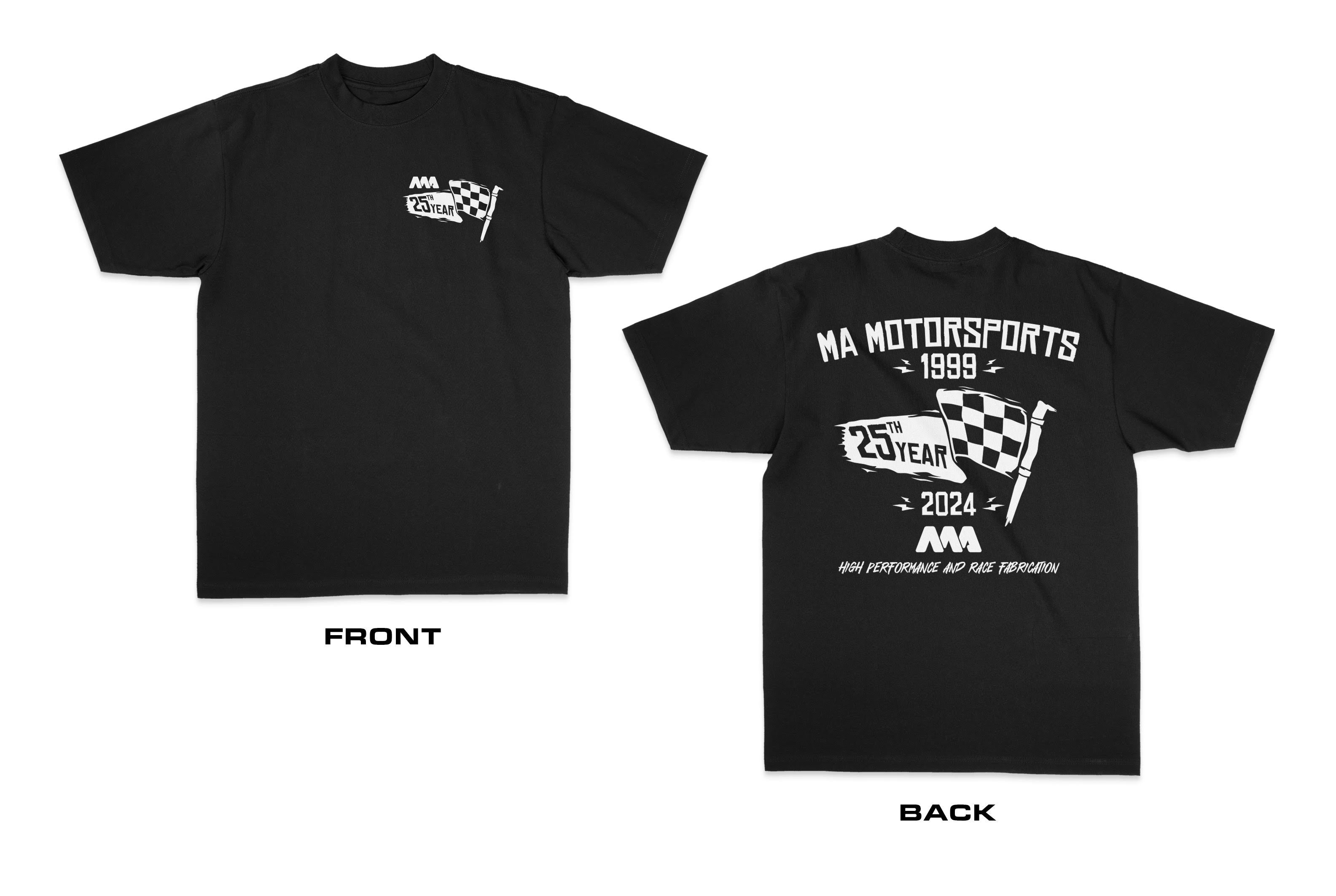 25th Anniversary MA Motorsports T-Shirt