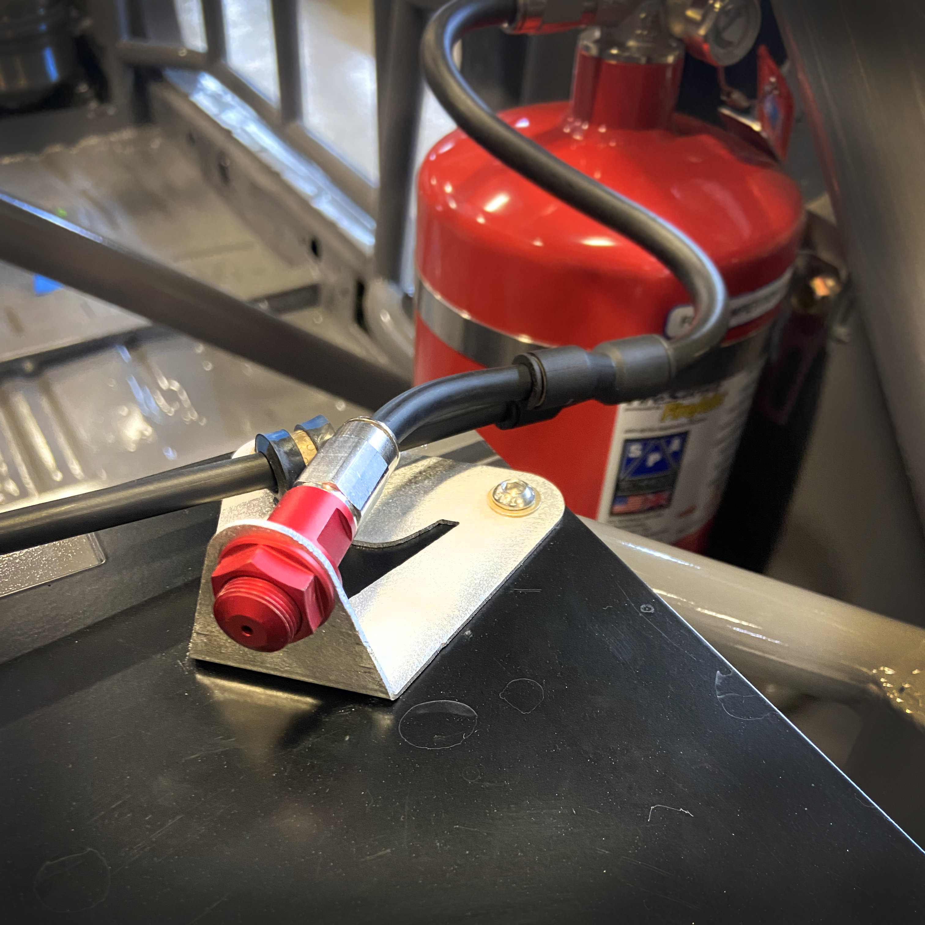 Fuel Cell Fire Suppression Bracket