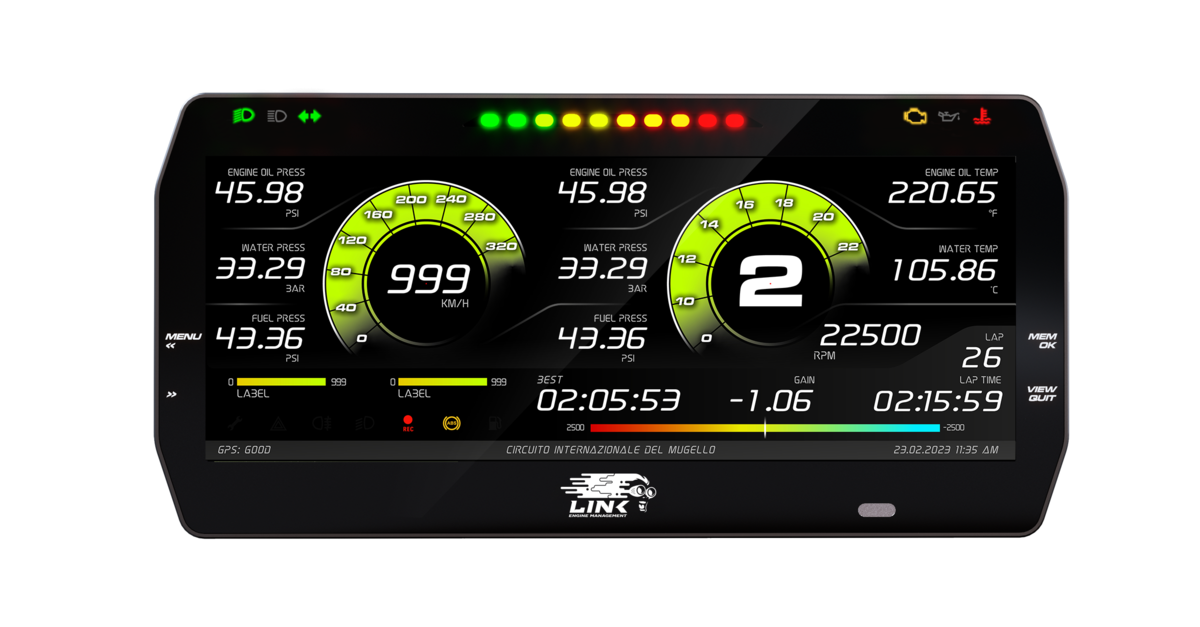 LINK MXT Strada 10" Dash Display - Street Version