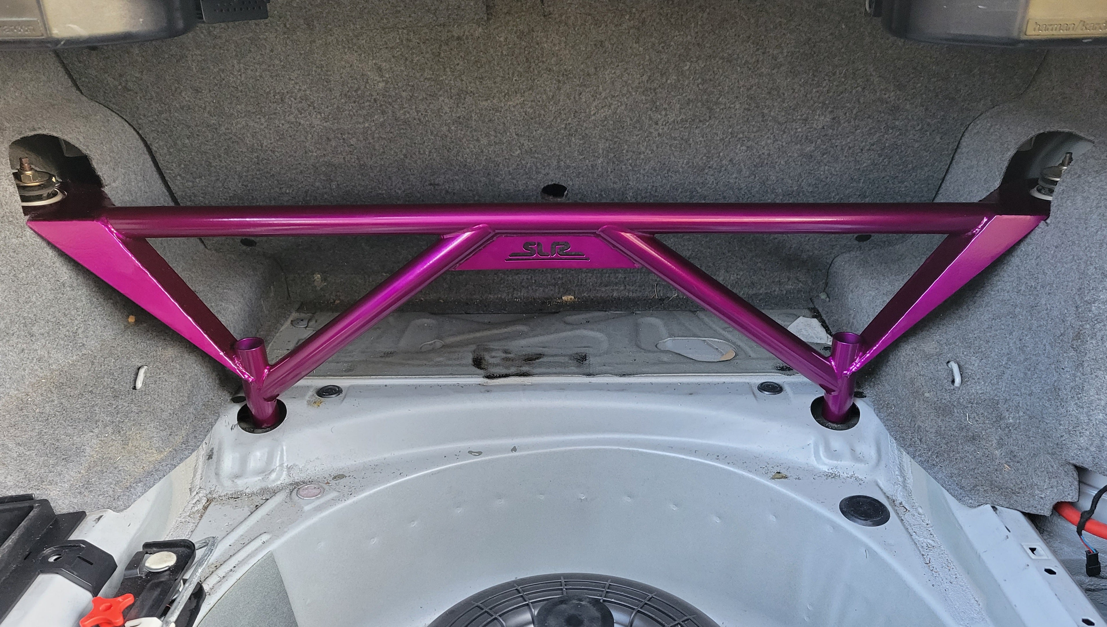 E36 BMW Rear Floor Subframe to Shock Tower Brace