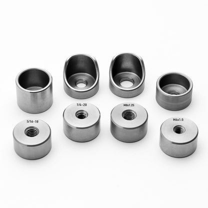 411WORKS Steel Cups w/ Steel Bungs