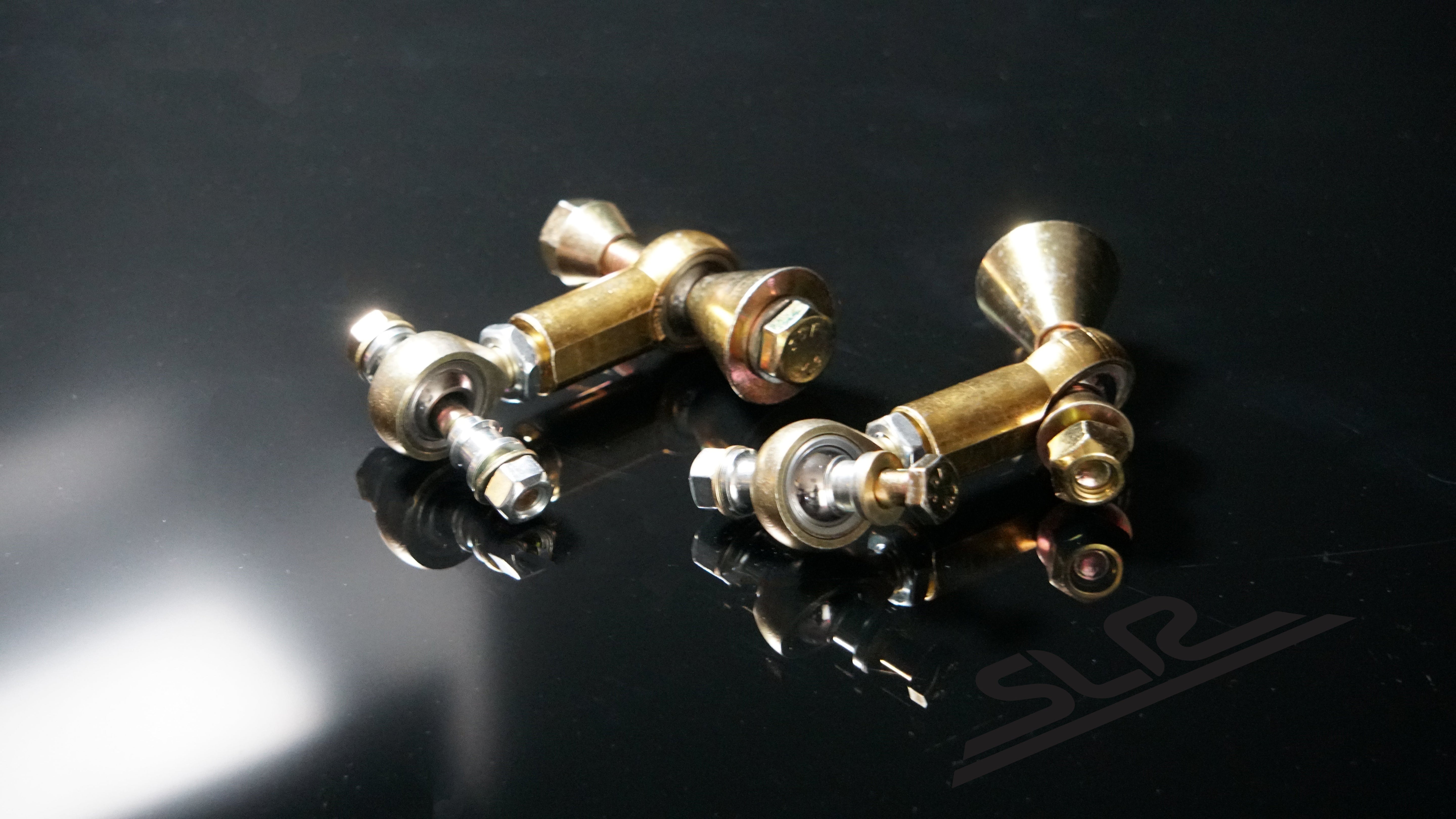 E30 BMW Solid Adjustable Sway Bar Links (Control Arm Mount)