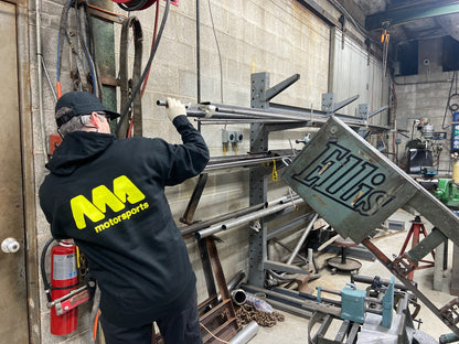 *SALE* MA-Motorsports LOGO Hoodie Black/ Hi-Viz