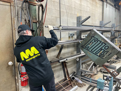*SALE* MA-Motorsports LOGO Hoodie Black/ Hi-Viz