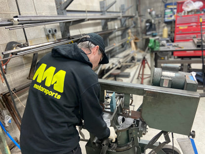 *SALE* MA-Motorsports LOGO Hoodie Black/ Hi-Viz