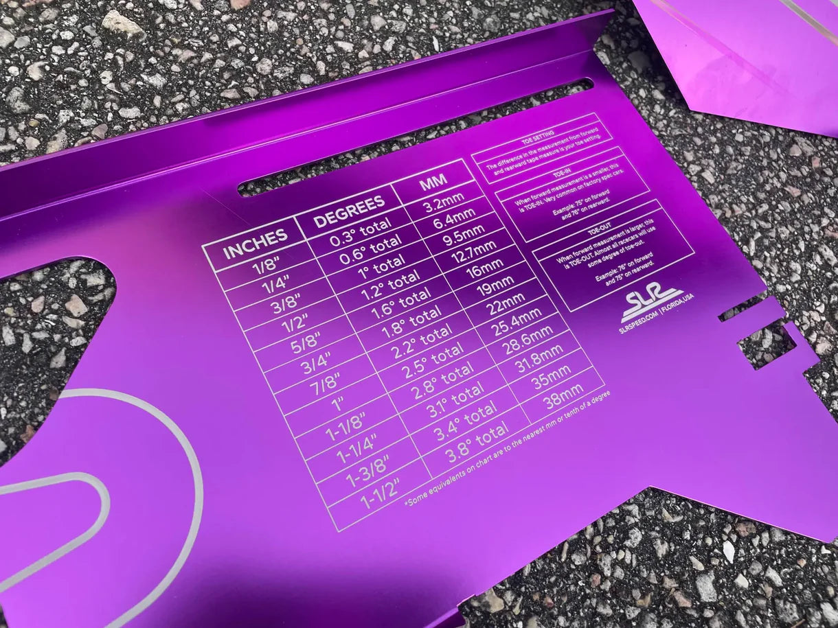 SLR Toe Plates for Racing & Drifting - PREORDER