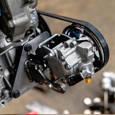 JEM-Sport Ecoboost Swap Hydraulic Power Steering Pump Bracket