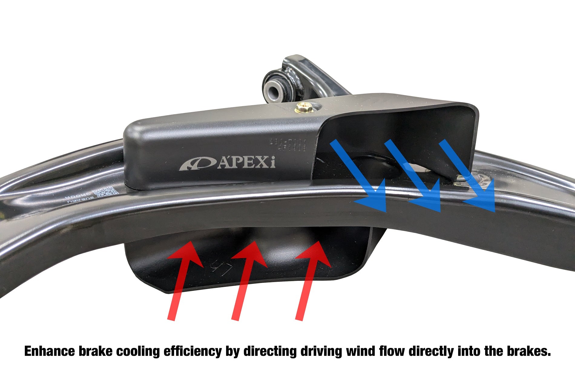 A'PEXi - N1 Brake Air Shroud (Brake Duct) Kit - Toyota GR86 / Subaru BRZ (2022+) & Scion FR-S / Toyota 86 / Subaru BRZ (2013~2021)