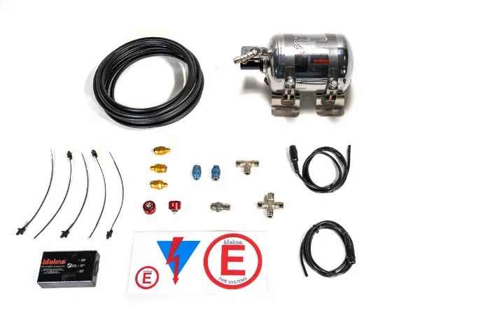 Lifeline USA - Zero 360 FIA 2.25kg FK 5-1-12 Stored Pressure Electric System - Polished