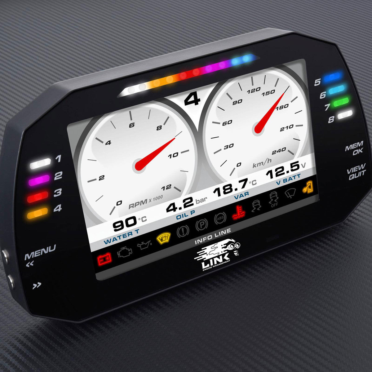 LINK MXG 7 Inch Dash - Race Edition