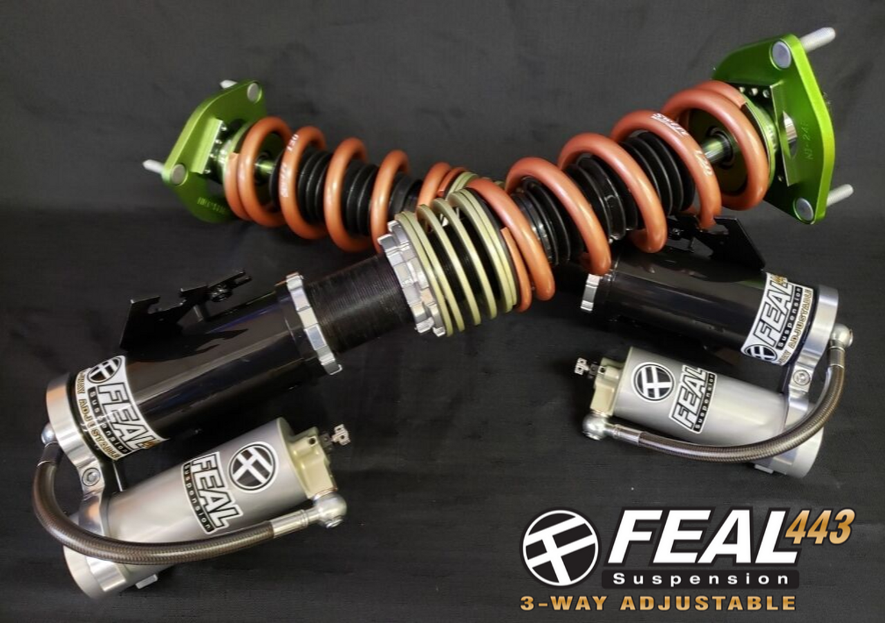 Feal Coilovers - Nissan R32 GTR Fitment