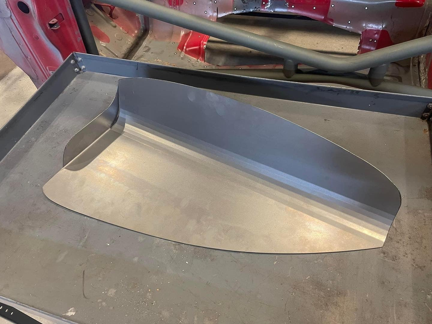 Alaria Technical S-Chassis Cat Hump Delete Panel