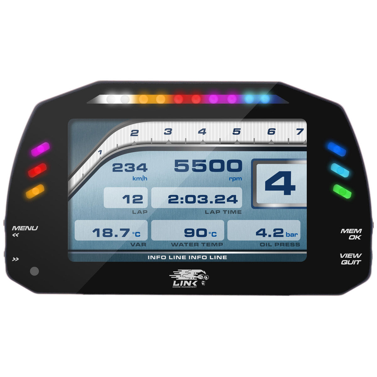 LINK MXG 7 Inch Dash - Race Edition
