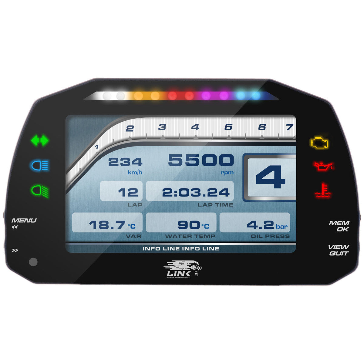 LINK MXG 7 Inch Dash - Street Edition