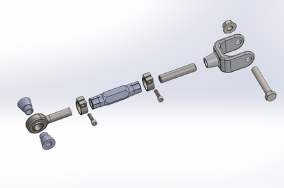 SPL Titanium Rear Traction Arms S13
