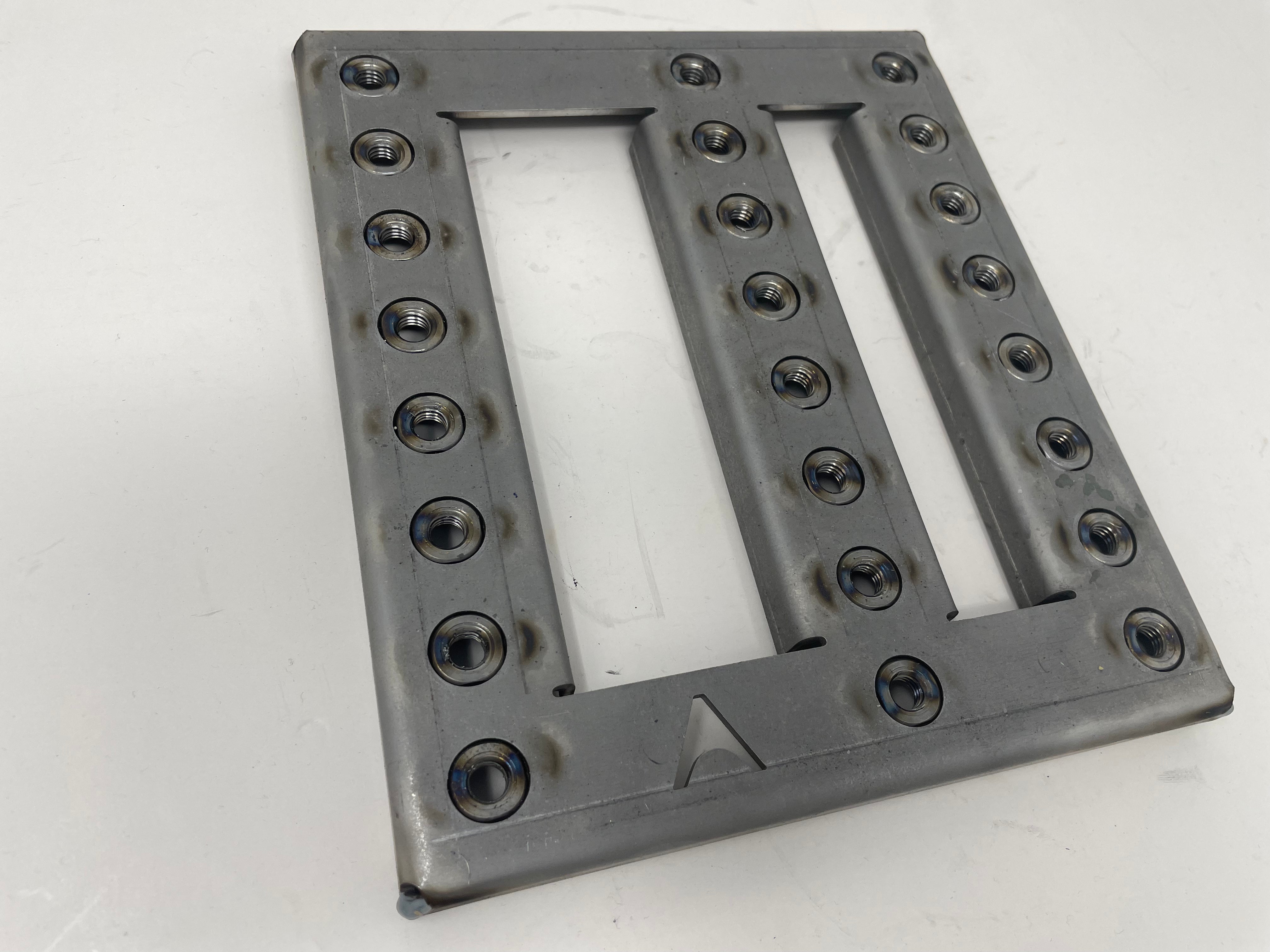 Alaria Tech Weld-in Tilton 600 series floor mount Pedal Box bracket