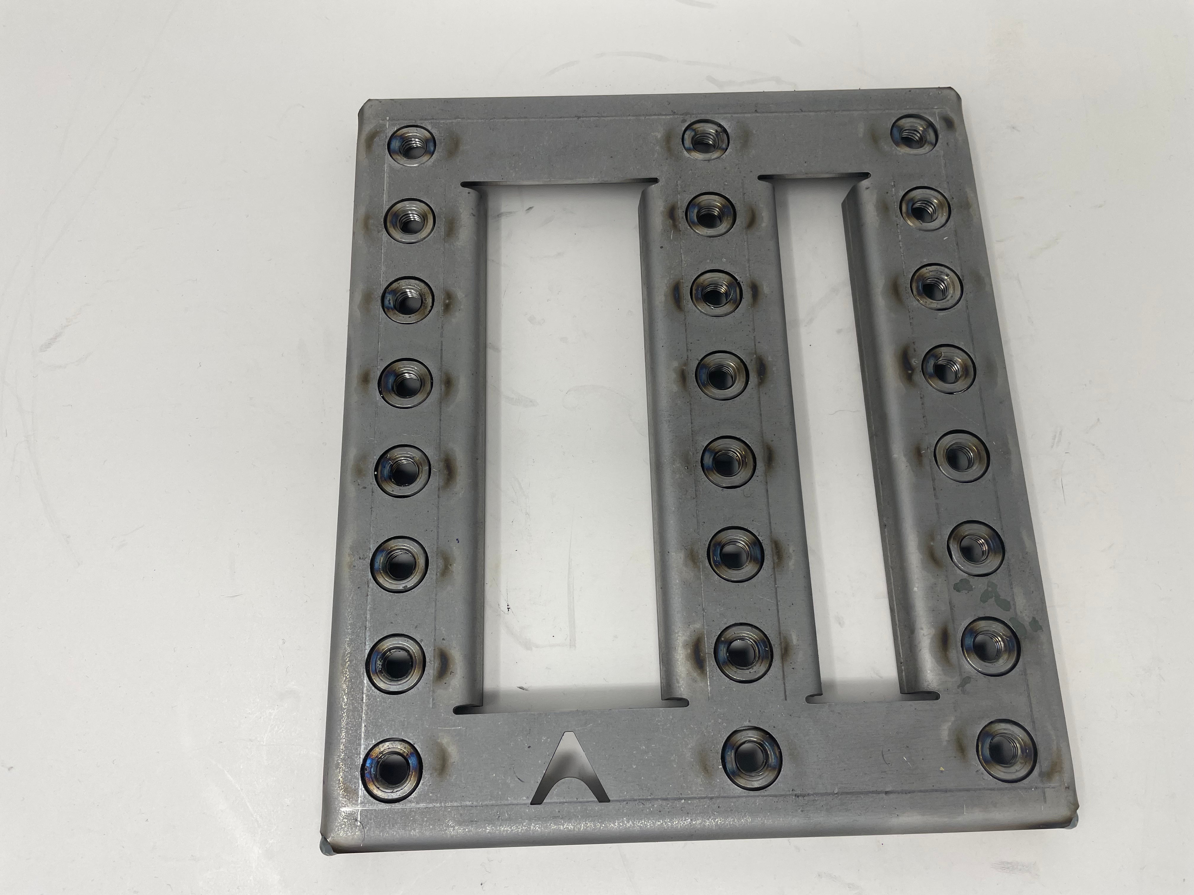 Alaria Tech Weld-in Tilton 600 series floor mount Pedal Box bracket